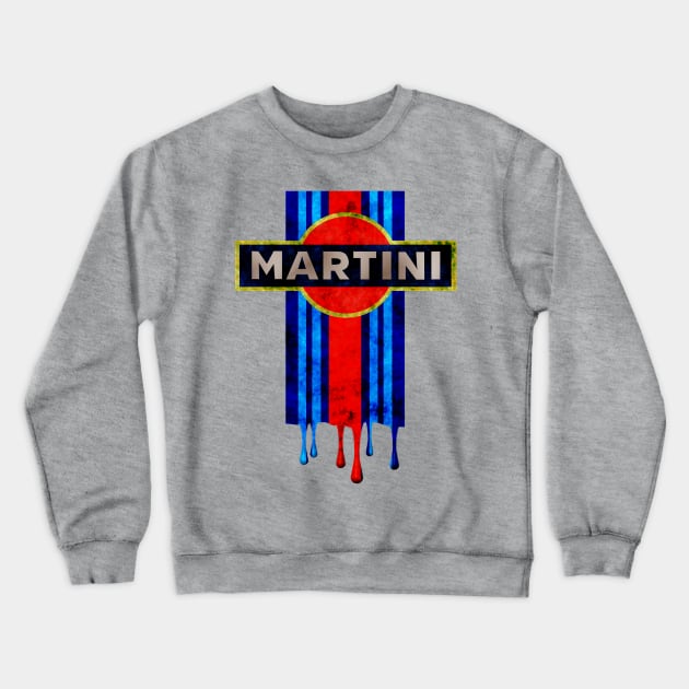 Martini Racing Crewneck Sweatshirt by CreativePhil